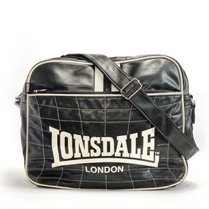LONSDALE | Flight Bag Faux Leather Messenger